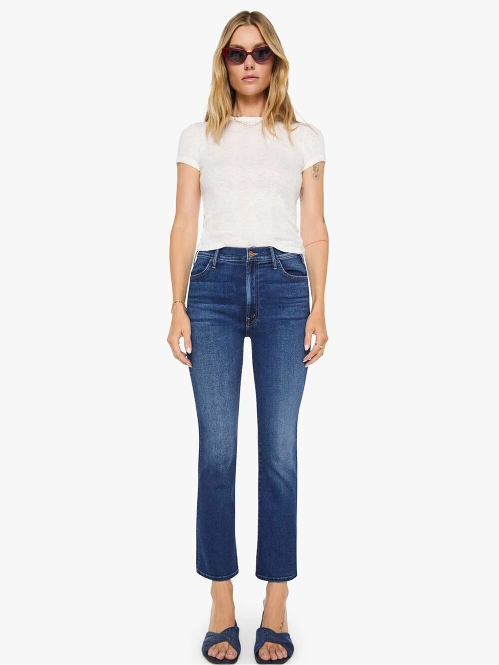 The Hustler Ankle Jeans Taking Chances
